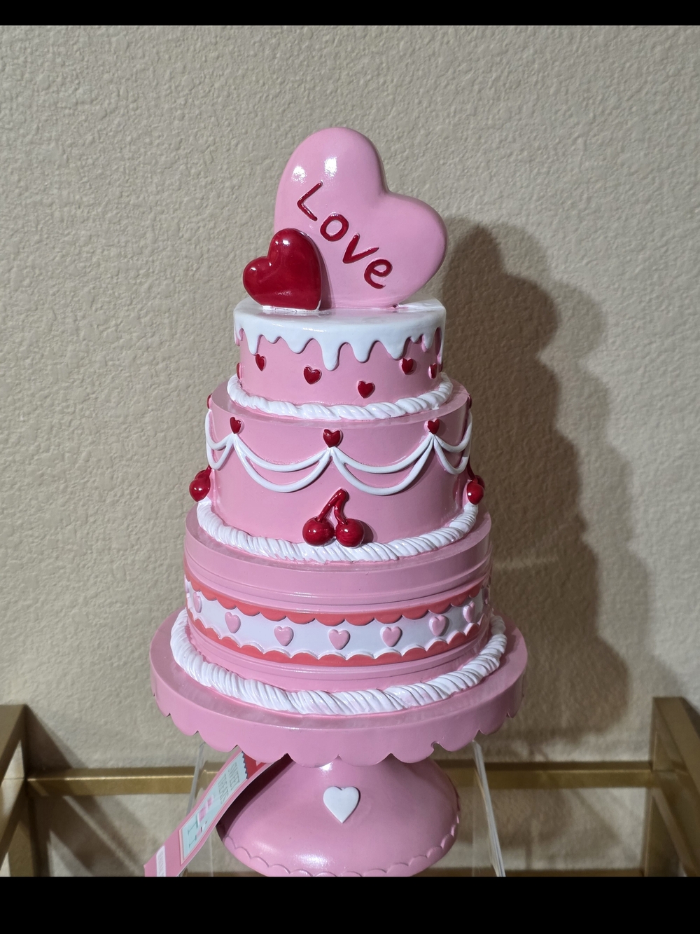 Sweet Treats 3 Tier Ceramic Cake Decor